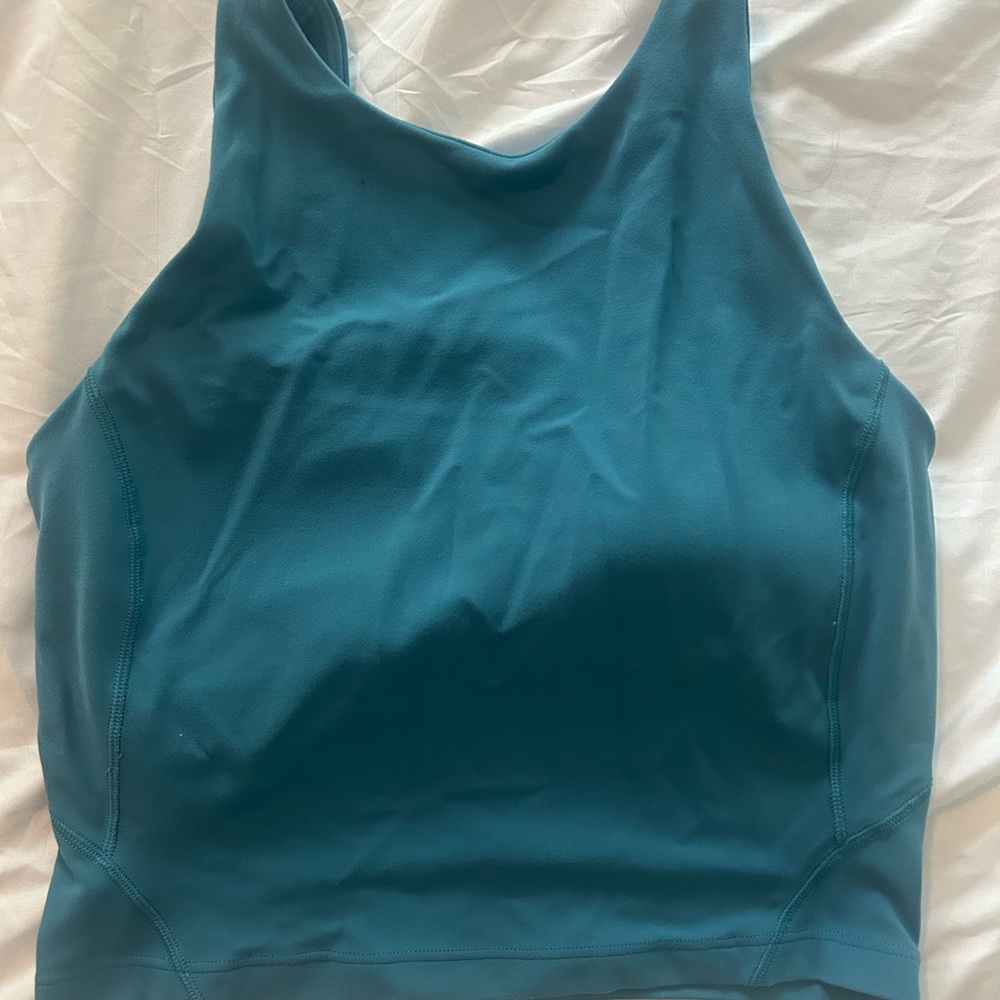 Lululemon Athletica Teal Tank Top